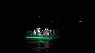 Marmaris ve Datçada 34 düzensiz göçmen kurtarıldı