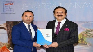 MATSO Başkanı Güngör, TOBB Başkanı Hisarcıklıoğluna talep ve sorunları iletti