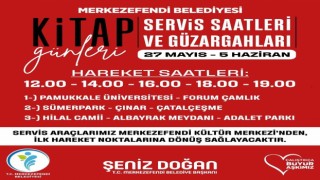 Merkezefendide kitap günleri için özel servis