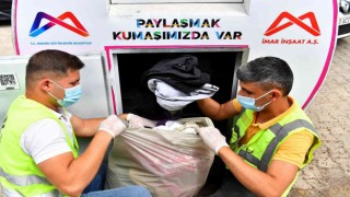 Mersinde 300 noktaya daha kullanılmış tekstil kumbarası yerleştiriliyor