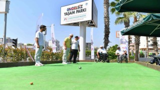 Mersinde Engelsiz Bocce Turnuvası düzenlendi
