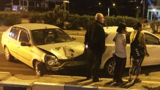 Mersinde trafik kazası: 1 yaralı