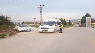 Mevsimlik tarım işlerini taşıyan araçlara jandarmadan denetim