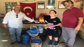 Milasta 9 yaşındaki Yiğitten örnek davranış