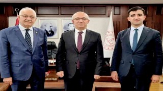 Milletvekili Erdoğan, Milli Eğitim Bakanı Yardımcısı Şensoyu ziyaret etti