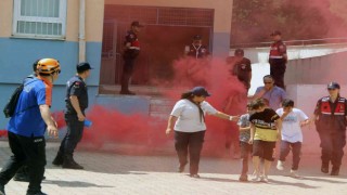 Muğlada orman yangını tatbikatı