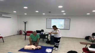 Muhtarlara ilkyardım eğitimi