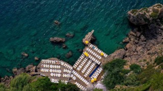 Muratpaşanın plajlarına mavi bayrak