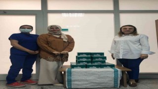MÜSİAD Karabük Şubesinden hastaneye seccade desteği