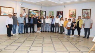 Nazilli Belediyesi kursiyerlerinin resim sergisi beğeni kazandı