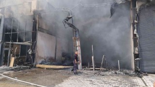 Nazilli Organize Sanayi Bölgesinde yangın