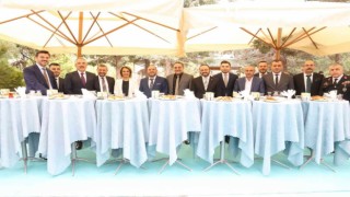 Nevşehir protokolü bayramlaştı