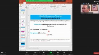 NEVÜ NEVEMM “Duygusal Zeka” konulu webinar düzenledi