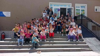 Öğrenciler, öğretmenleri eşliğinde eğlendi