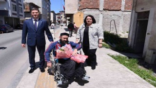 Orduda engelli bireyler unutulmadı
