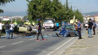 Orduda feci zincirleme kaza: 2si ağır 6 yaralı