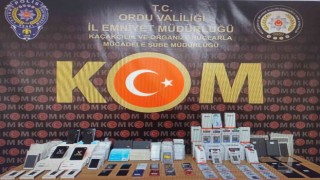 Orduda kacak cep telefonu ve elektronik ürünlere geçit yok