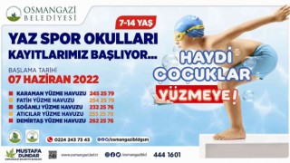 Osmangazide havuzlar çocuklar ile renklenecek