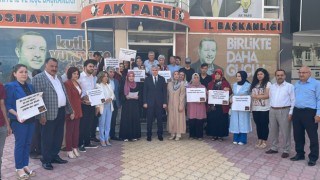 Osmaniye AK Parti’den "27 Mayıs" Basın Açıklaması