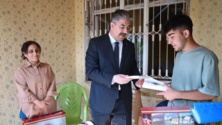 Osmaniye Valisi Erdinç Yılmaz ev ziyaretlerini sürdürüyor