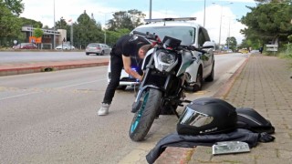 Otomobilin çarpıp kaçtığı yaralı genç, yeni aldığı motosikletini bırakmamak için hastaneye gitmedi