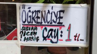 (Özel) Bu esnaf çayı hala 1 liradan satıyor