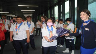 Özel sporcular 21 madalya ile Türkiyeye döndü