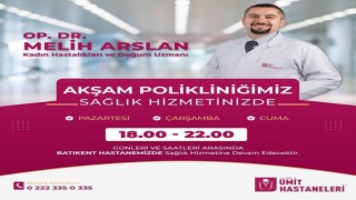 Özel Ümitten akşam poliklinik hizmeti
