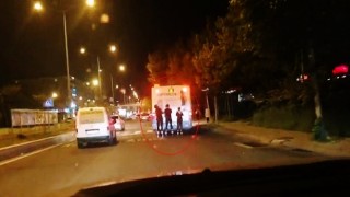 Patenci gençlerin tehlikeli yolculuğu kamerada
