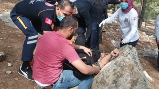 Piknik yapan polis, bıçakla hayat kurtardı