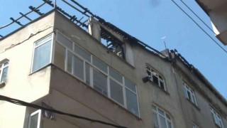 Prizde unutulan şarj aleti faciaya neden oldu: 2 daire küle döndü