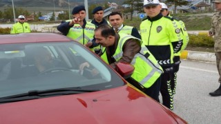 Refahiyede Yayalar İçin 5 Adımda Güvenli Trafik uygulaması yapıldı