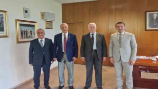 Rektör Çomaklı, Sıtkı Alp ile bir araya geldi