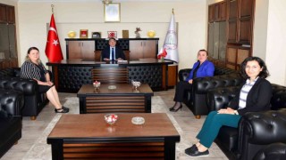 Rektör Özölçere ziyaretler devam ediyor