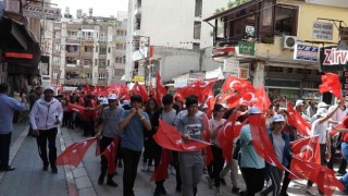 Samandağda Gençlik Yürüyüşü