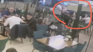 Samsunda avukata saldırı anı kamerada