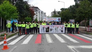 Samsunda Yayalar İçin 5 Adımda Güvenli Trafik uygulaması
