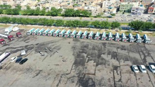 Şanlıurfada araç filosunu güçlendirdi