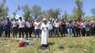 Sarıgölde yağmur duası yapıldı