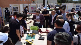 Şehit Mustafa Serin Fen Lisesi Bilim Fuarı açıldı