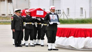 Şehit Talha Bahadırın naaşı memleketi Yalovaya uğurlandı