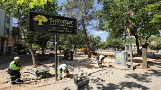Şehitkamilde parklara yaz bakımı