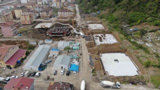 Sel felaketi yaşayan Bozkurt, 9 ayda şantiyeye döndü