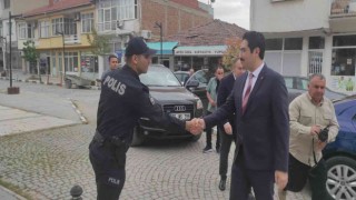 Selendide bayramlaşma töreni düzenlendi