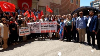 Siirtteki STKlardan Diyarbakır annelerine destek