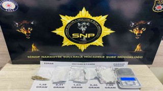 Sinopta metamfetamin ile yakalanan şahıs tutuklandı