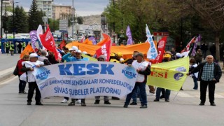 Sivasta 1 Mayıs kutlamaları