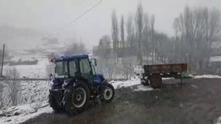 Sivasta Mayıs ayında kar sürprizi