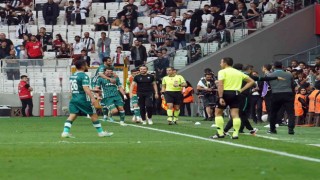 Spor Toto Süper Lig: Beşiktaş: 0 - İH Konyaspor: 1 (İlk yarı)