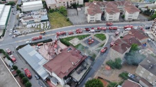 Sultanbeylide mobilya fabrikasındaki yangın kontrol altına alındı